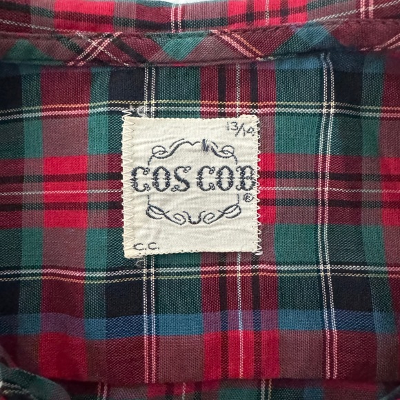 Vintage plaid shirt size 13/14. Woman’s small. - Picture 2 of 3